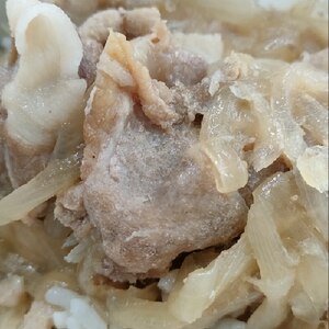 めんつゆで簡単☆豚丼